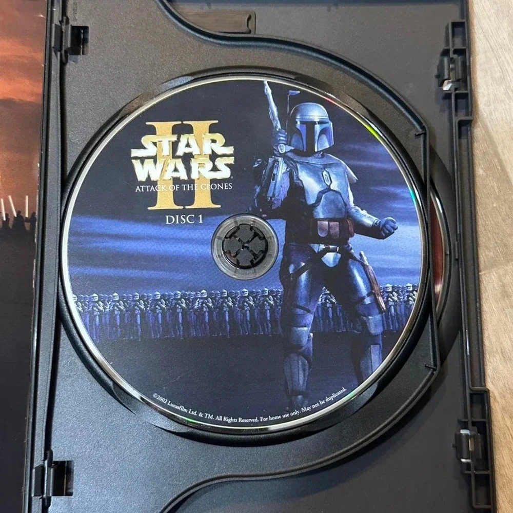 Star Wars II: Attack of the Clones DVD set